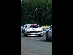 Mustang Dark Horse Rs rip through Mulsanne Straight at the Mustang Challenge Invitational