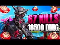 67 Kills and 18,500 Damage Three Strikes Gameplay Wins - Apex Legends (No Commentary)