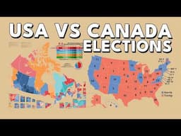 How elections work in the USA vs. Canada