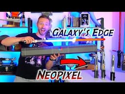 New! Galaxy’s Edge Anakin Skywalker Color Changing Lightsaber VS 3 Neopixels!