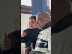 Dublê de Vin Diesel participa de evento da Polícia Militar em Joinville