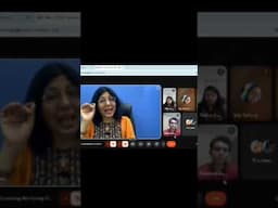 #shortsvideo | What happened in Public Speaking Online Workshop |@ibigwonder | Sapna Agrawal