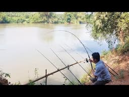 Tập 5 - Quay Lại Điểm Câu Củ  Đụng Độ  Bầy Cá Khủng giật Mổi Tay Phê Quá Anh Em Ơi /Câu cá Sông Bé