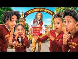 Siblings SNEAK OUT to STREAMER UNIVERSITY What happened next is Shocking |Kota Cake