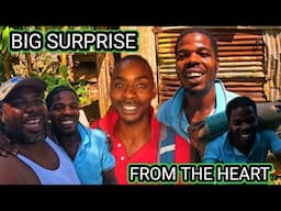 TEARS OF JOY !! THIS WAS A BIG SURPRISE FOR @vybz_39tv HELPING  WITH HIS DREAM HOUSE @KINGSWICKED