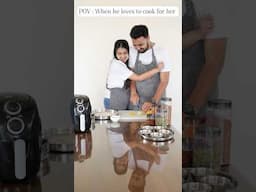 When HE loves to Cook for Her ❤️ #photographyeducators #weddingstorytellers