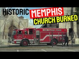Historic Memphis Church Destroyed by Fire – Clayborn Temple Drone Tour