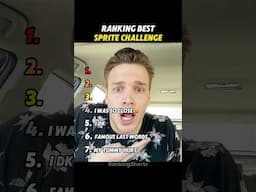 Ranking Best Sprite Challenge Moments