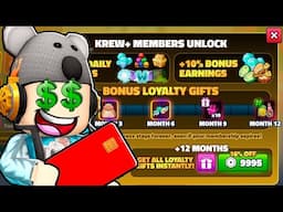Spending All My Robux on NEW LIMITED UNIT! KRUSTY CREW PASS! | SpongeBob Tower Defense