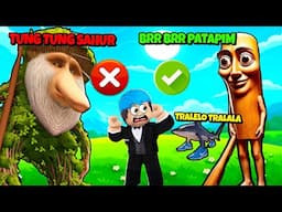 THE IMPOSSIBLE BRAINROT CHALLENGE | Roblox | Guess The Brainrot