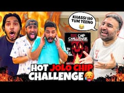 Spiciest Jolo Chip Challenge | Gone Wrong | Papa Ne Gussa Dilwa Diya 😡