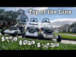 Ego Top Line Mowers // Comparison and Review/Overview