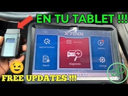 XTOOL A30M ESCANER AUTOMOTRIZ BIDIRECCIONAL UPDATES GRATIS !!!