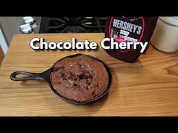 Chocolate Cherry Cobbler for Two