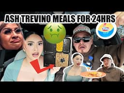 EATING ASH TREVINO MEALS FOR 24HRS!!