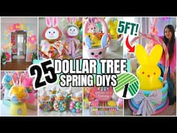 20 DOLLAR TREE DIYs That'll Get You Ready For EASTER On A Budget! 🐰