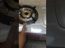 🔥 fire ஆயிடுச்சு 🥺 #trichythamizhachi #trichyyoutuber #gasstoves #unboxing #shortvideo #shopping