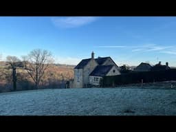 Frosty Mornings and Quiet Streets: A Peaceful Walk Through Eastcombe, COTSWOLDS