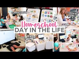 Working Homeschool Mom DAY IN THE LIFE || How I Do "It All" || Charlotte Mason Family-Style