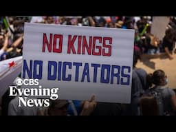 Thousands demonstrate across U.S. in "No Kings" protests