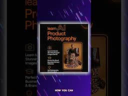 Comment Link below to join my AI Product photography Masterclass. #productphotography