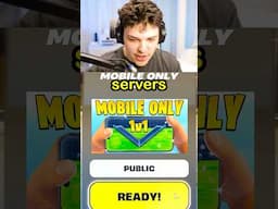 Fortnite Mobile Only Servers!