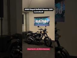 2025 Royal Enfield Hunter 350 Launched!