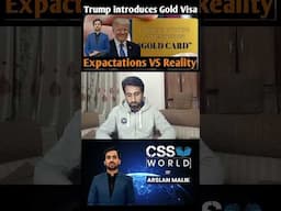 USA introduces Gold Card Visa. #news #americe #americanpresident #interview #billionaire #economy