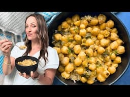 If I could only make ONE chickpea recipe, this would be it!