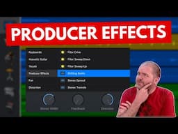 HIDDEN GEMS of GarageBand | Producer Effects in iOS (iPad/iPhone)