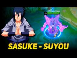 SASUKE - SUYOU | NARUTO NEW SKIN GAMEPLAY | UPCOMING NEW SKINS | MLBB | JASLEEN
