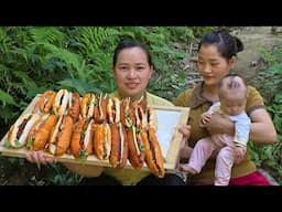 Bella Comes Home: How To Make Burgers & Sauce | Make Your Own Bread | Ly Thi Ca