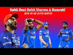 Rcb & Virat Kohli Beat Mumbai Indian On Home ground | Match 20th IPL