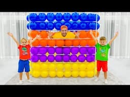 Balon küpü mücadelesi ve çocuklar için diğer eğlenceli maceralar