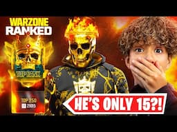 Meet the #2 Ranked Player in Warzone! He is Only 15 YEARS OLD!