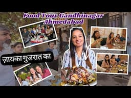Gujarat Food Tour - Amazing Street Food - Kathiyawadi Cuisine in Gandi Nagar - Ice Gola in Ahmedabad