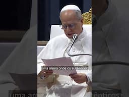 ⚽️Jubileu do Esporte no Vaticano #papaleãoxiv #shorts