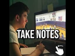 How to study film while watching the NBA playoffs 👀👇