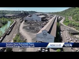 Sen. Dave McCormick tours National Energy Technology Lab