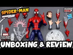 SPIDER-MAN MAXIMUM SERIES Marvel Legends VALE A PENA? Unboxing e Review