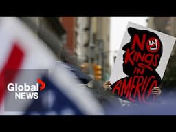 "No Kings" protests erupt across US to denounce Trump policies