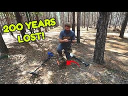 BURIED 200 years! Lost Plantation Home site found while Metal Detecting!