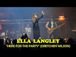 Ella Langley: "Here For The Party"  (Gretchen Wilson Cover)  (With Whiskey Shots for the Band!)