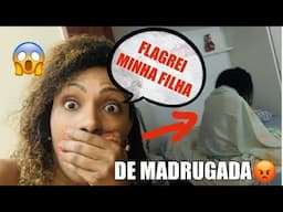 FLAGREI MINHA FILHA FAZENDO ISSO NA MAREUGADA