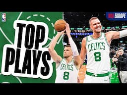 Playoff Porzingis 🦄 Best Plays from Games 1-4 for the Boston Celtics!
