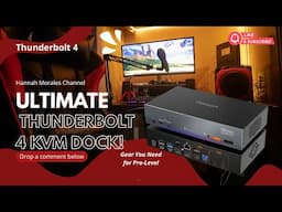Unboxing the ULTIMATE Thunderbolt 4 KVM Dock!