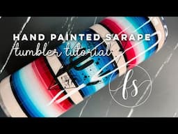 Diy Sarape Epoxy Tumbler - Easy Tutorial!