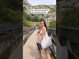 When you discover the garden of eden…