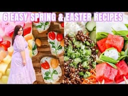 6 SPRING AND EASTER RECIPES & IDEAS | COOK AND BAKE WITH ME 2025 KIMI COPE