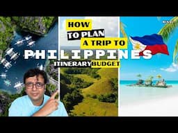 PHILIPPINES trip Planning from INDIA | 2 week's ITINERARY & BUDGET